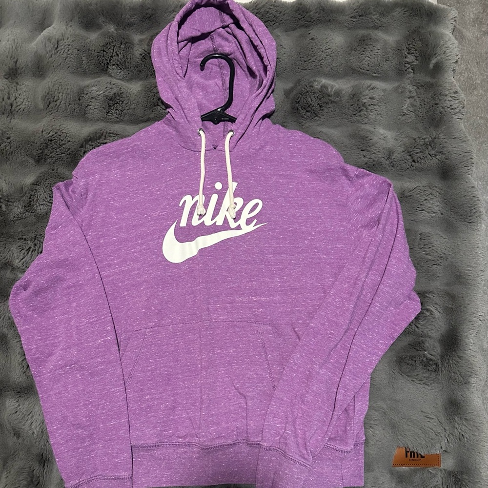 Nike Lavender Sweatshirt with White Logo